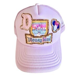 Disney Parks Stoney Clover Lane Disneyland Patch Trucker Cap Hat - NWT
